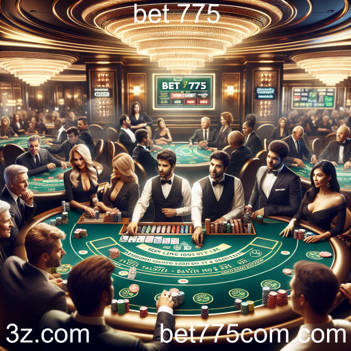 Experiência Imersiva no Cassino Ao Vivo do Bet 775